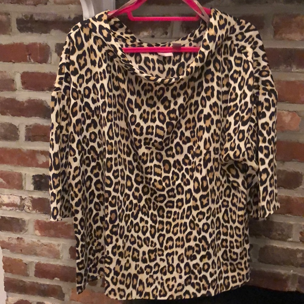 Leopard blouse